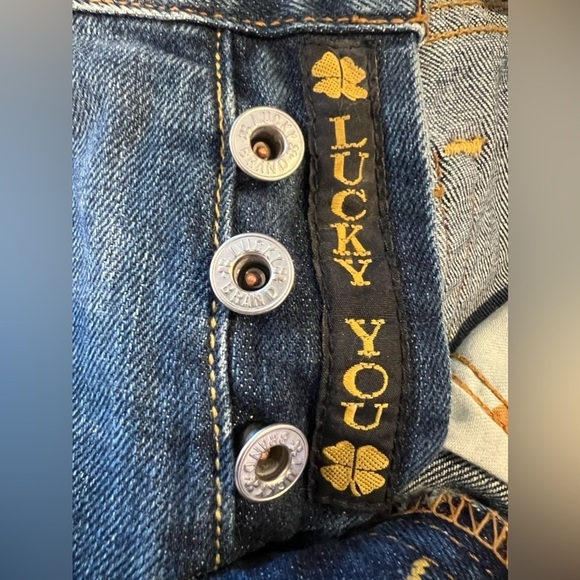 WJ1. Lucky 🍀 Brand Easy Rider Bootcut Jeans Size 6/28 SHORT • Inseam 30 - Picture 3 of 9